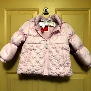 London Fog Girl's Pink Hooded Jacket